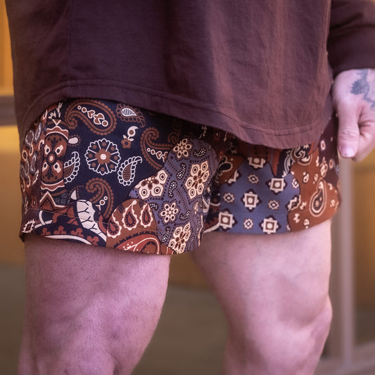 Men's Rustic Ember Shorts (Pockets)