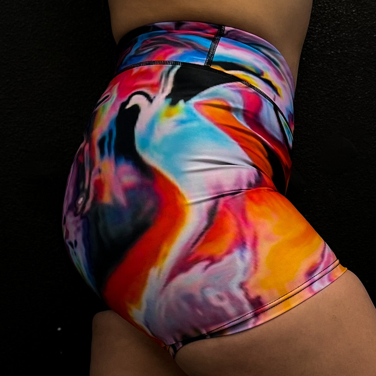 Women's Sunset Dye Shorts