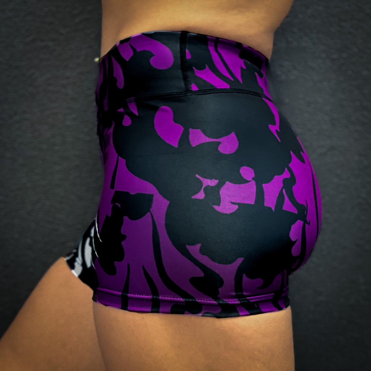 Women's SPLIT Purple Syrup Shorts
