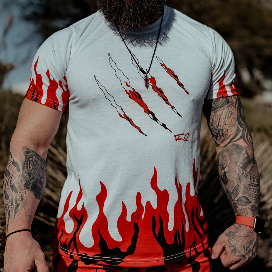White Flame Tee