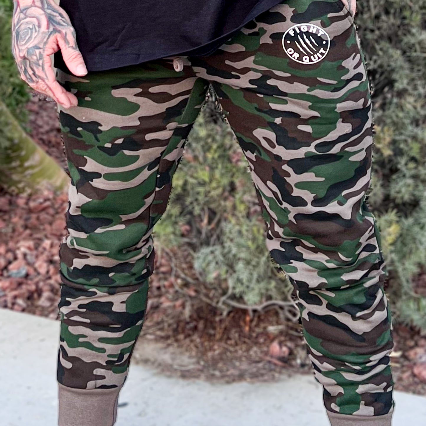 Camo Joggers (Green/Brown)