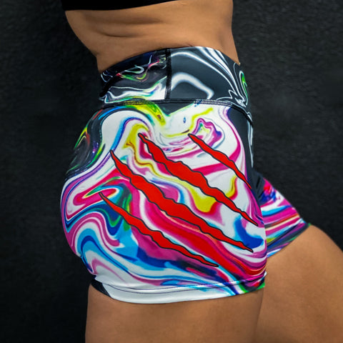 Women's Oil Swirl Shorts