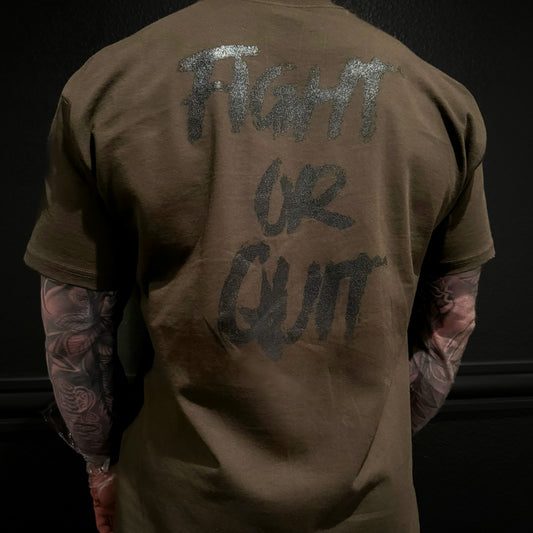Posterior Fight or Quit Tee