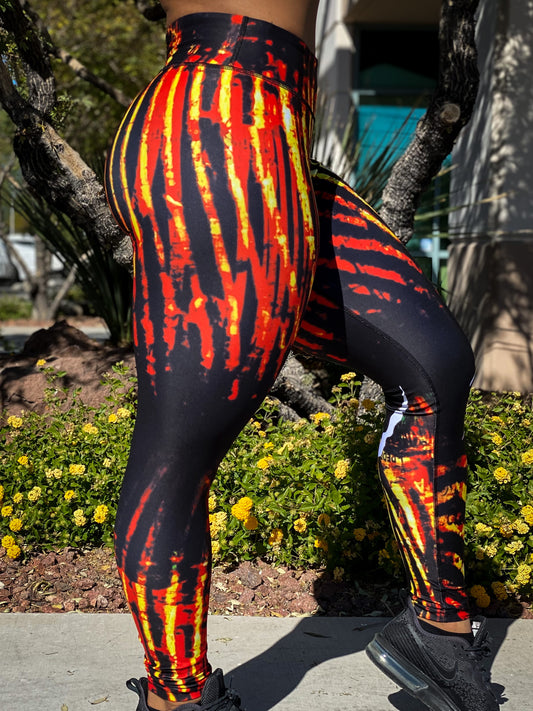 Women's Flame Leggings