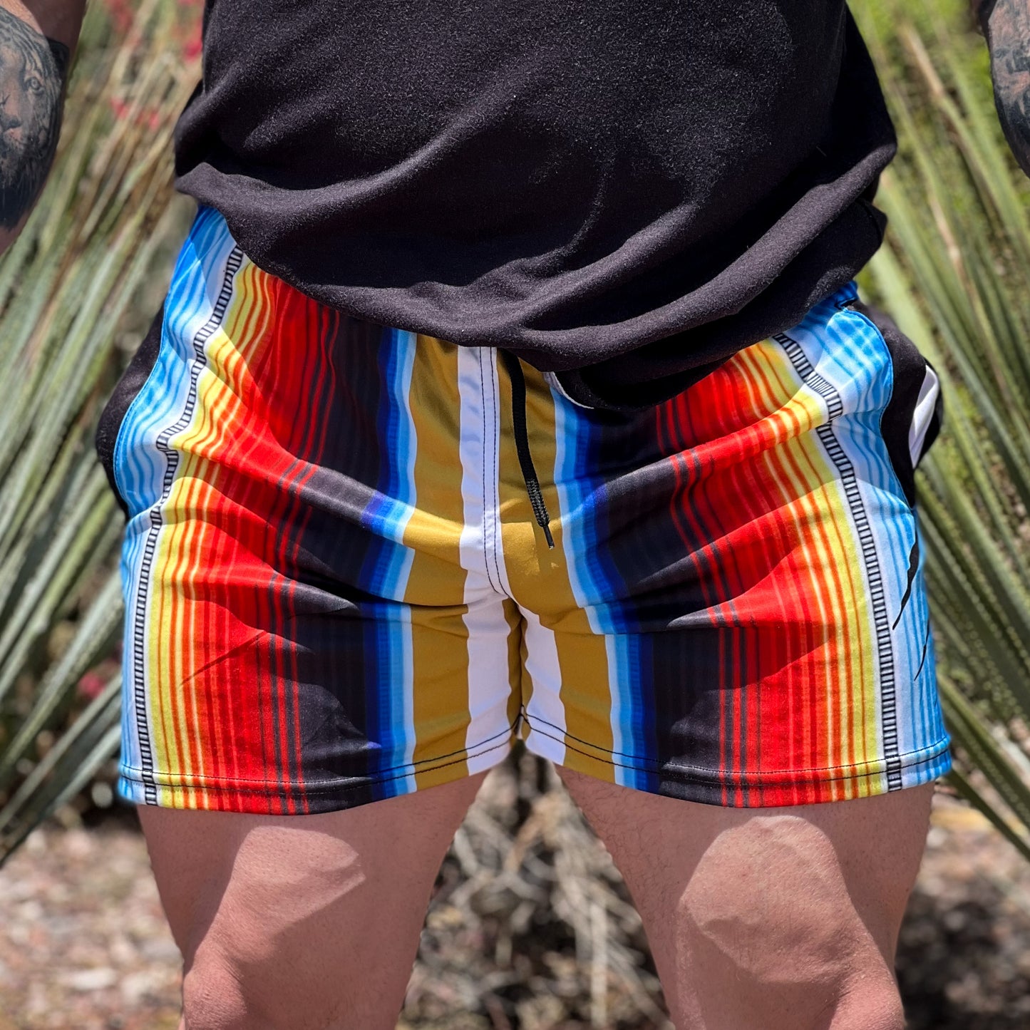 Men's Serape Shorts (Pockets)