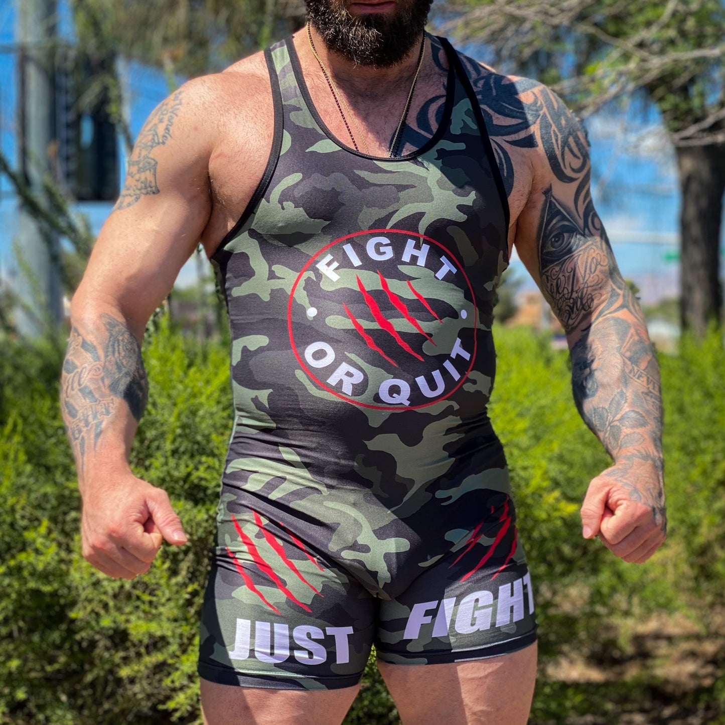 Camo Singlet (Men's Sizing)