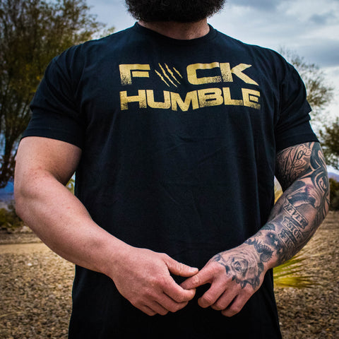 Men's F#CK HUMBLE 2.0 Tee (BLACK)